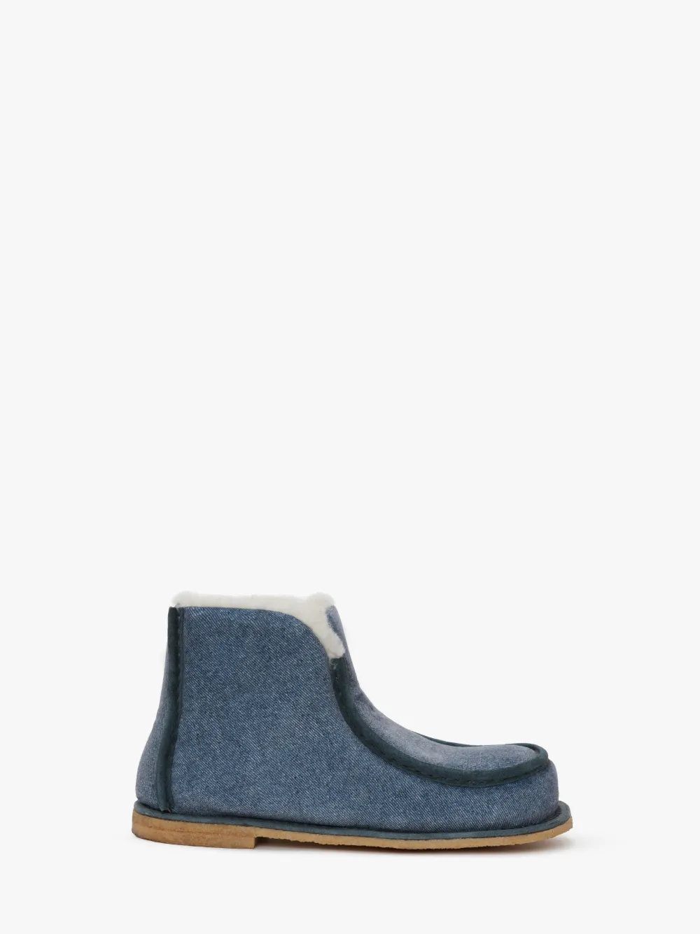 PADDED ANKLE BOOTS in blue | JW Anderson AT