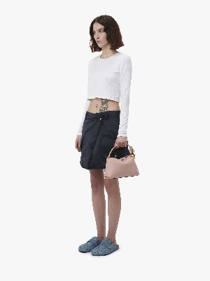 PADDED CARGO MINI SKIRT in blue | JW Anderson US