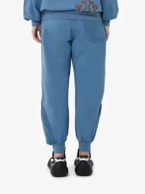 PANELLED TRACK PANTS in blue JW Anderson FR