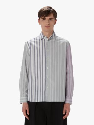 PATCHWORK SHIRT in grey | JW Anderson GB