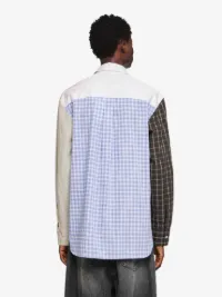 PATCHWORK SHIRT in blue | JW Anderson US