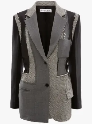 grey tailored jacket