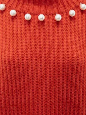 red pearl jumper