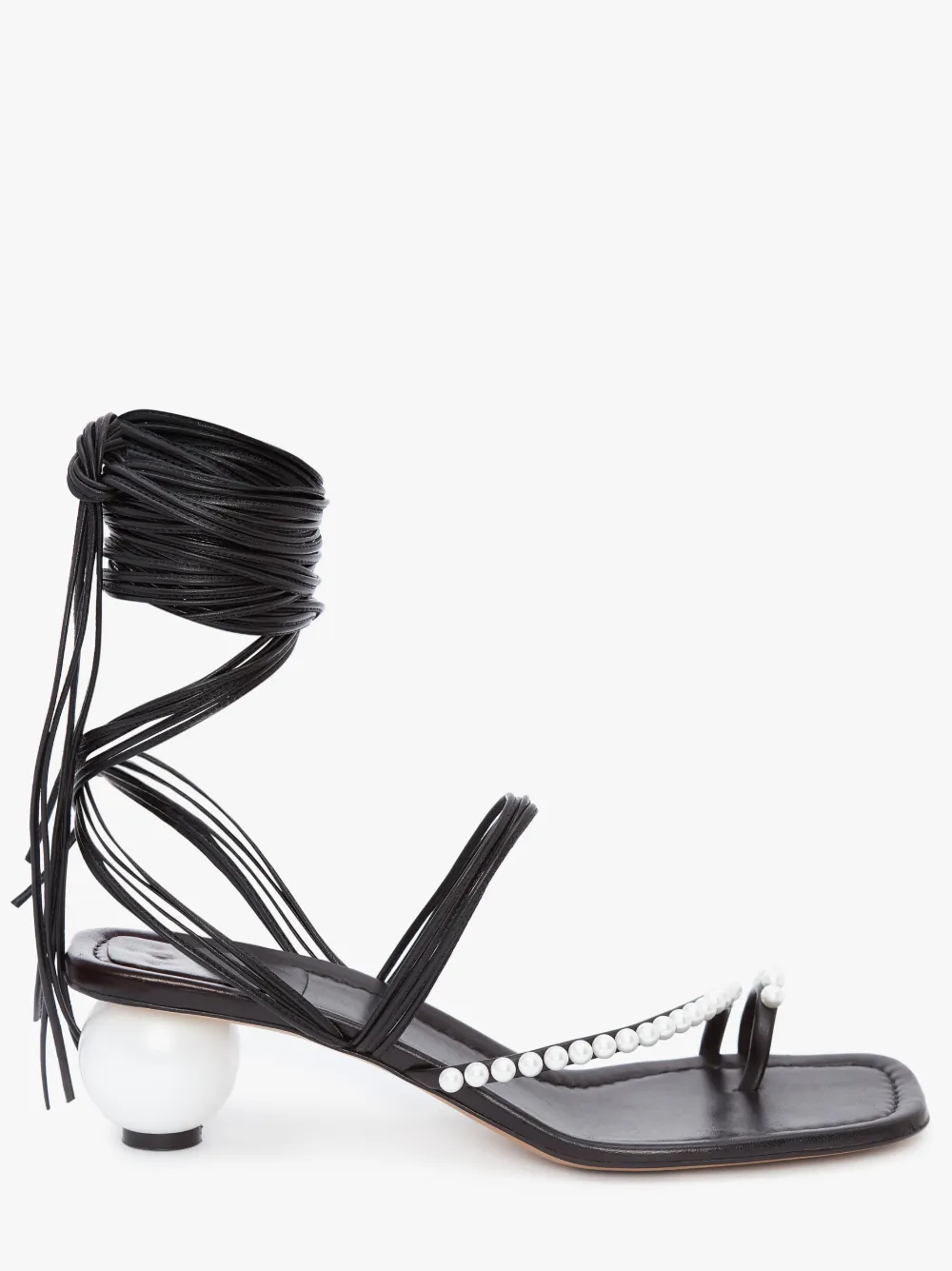 JW Anderson アンクルストラップ フラットシューズ 新品）JW Anderson アンクルストラップ フラットシューズ レディース