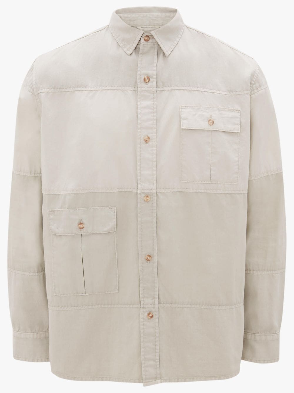 RELAXED MULTI POCKET SHIRT in neutrals | JW Anderson