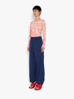 RUN HANY LONG SLEEVE UNDERPINNING in pink | JW Anderson