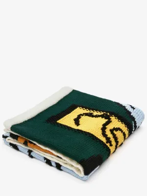 Shawanda Corbetts X Jwa 手工针织毯子in 绿色 Jw Anderson