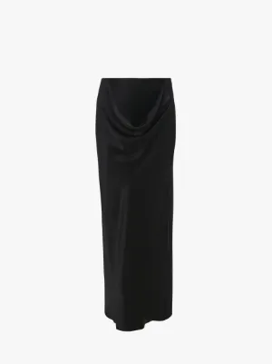 SILK MIDI SKIRT in black JW Anderson NZ