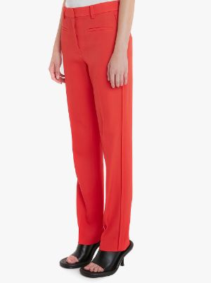 JW Anderson Slim Flare Track Pants - Red