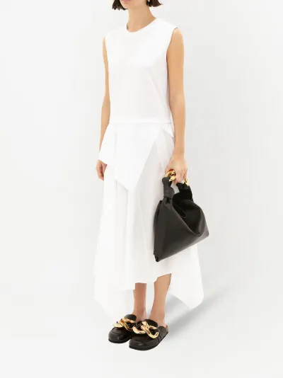 chain link shoulder bag