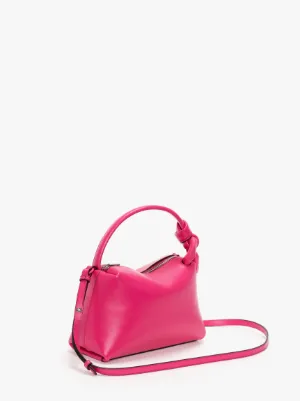 SMALL JWA CORNER BAG PATENT LEATHER CROSSBODY BAG in pink JW Anderson GB