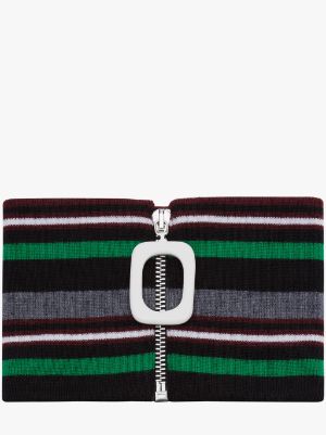 striped choker scarf in multicolour | JW Anderson PL