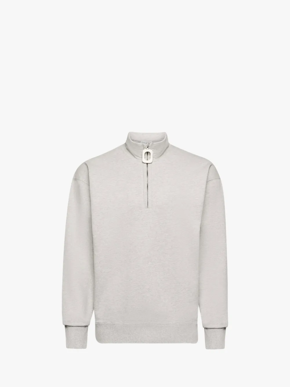 SWEATSHIRT WITH HALF ZIP in grey JW Anderson AU