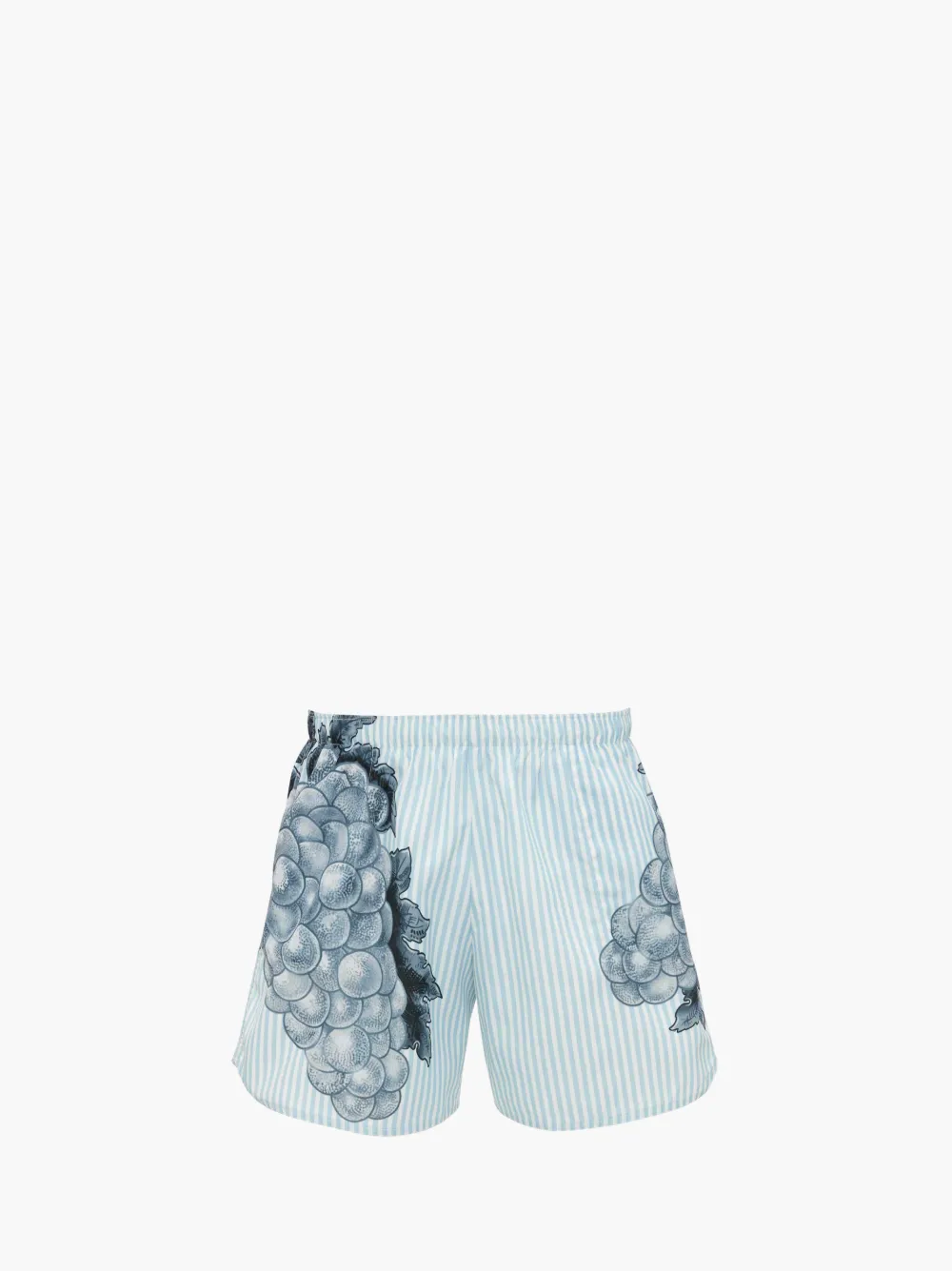 SWIM SHORTS WITH GRAPE MOTIF in blue | JW Anderson NZ