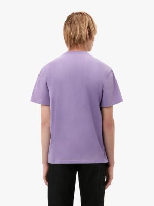 LOGO EMBROIDERED T-SHIRT in purple | JW Anderson