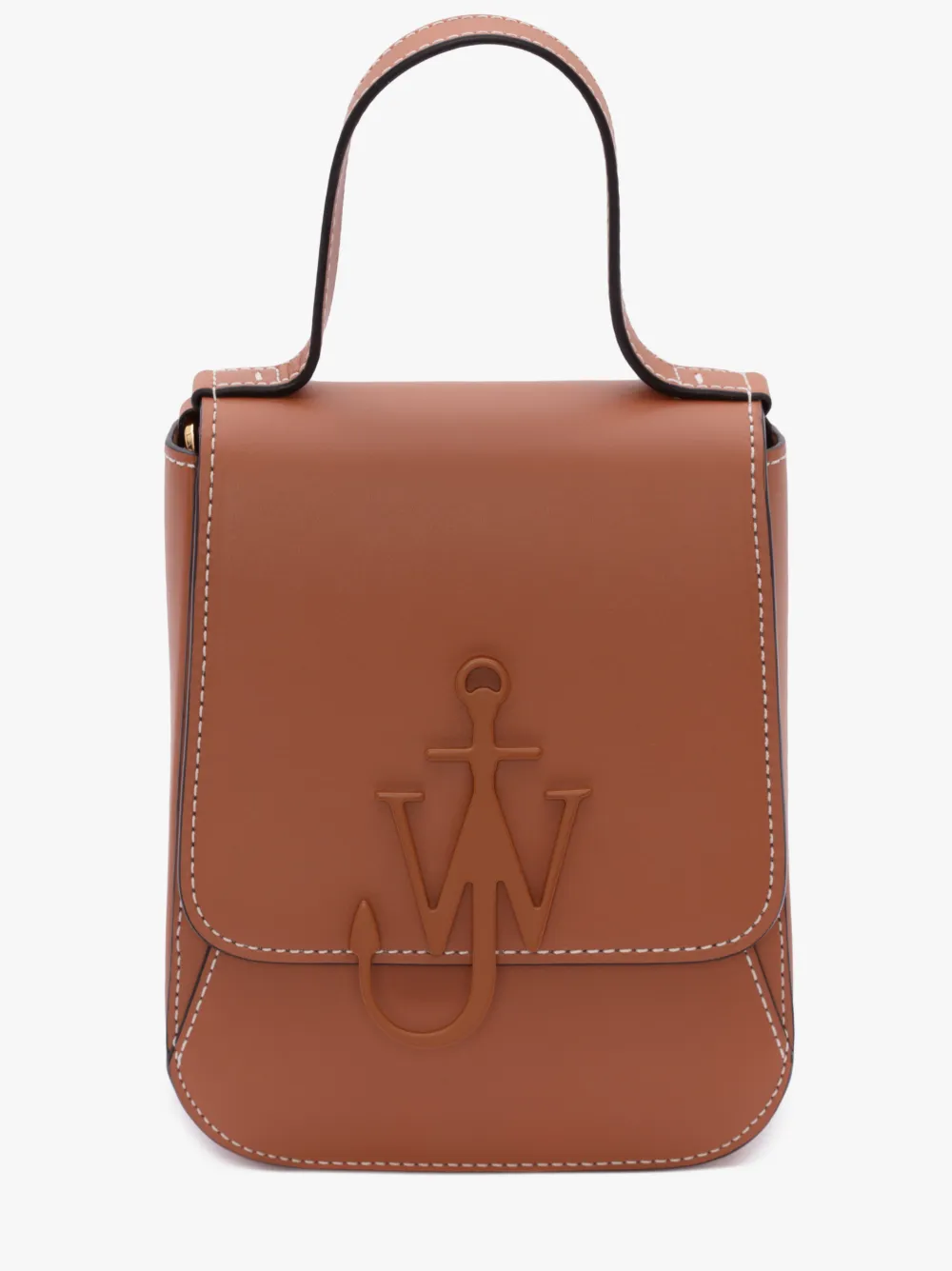 TOP HANDLE ANCHOR BAG in brown JW Anderson