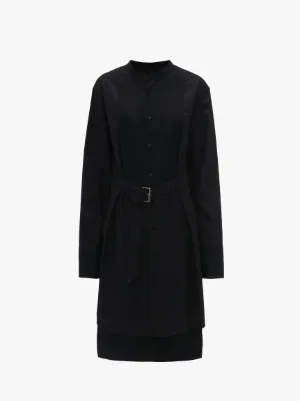 Tuxedo shirt dress womens sales