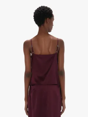 TWISTED CAMISOLE in purple | JW Anderson US