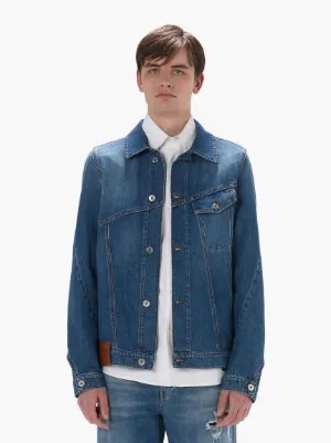 TWISTED DENIM JACKET in blue | JW Anderson SA