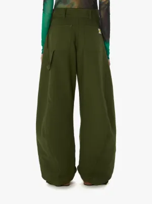 TWISTED SEAM TROUSERS in green | JW Anderson US TWISTED SEAM TROUSERS in green | JW Anderson US
