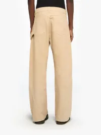 TWISTED WORKWEAR TROUSERS in neutrals | JW Anderson US