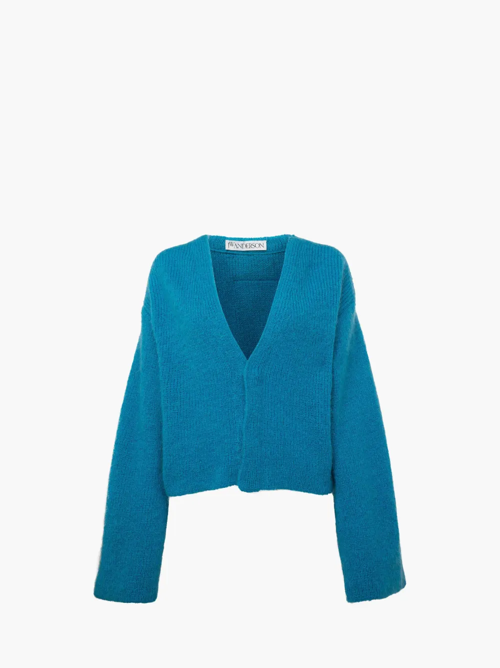 V NECK CARDIGAN in blue JW Anderson AU