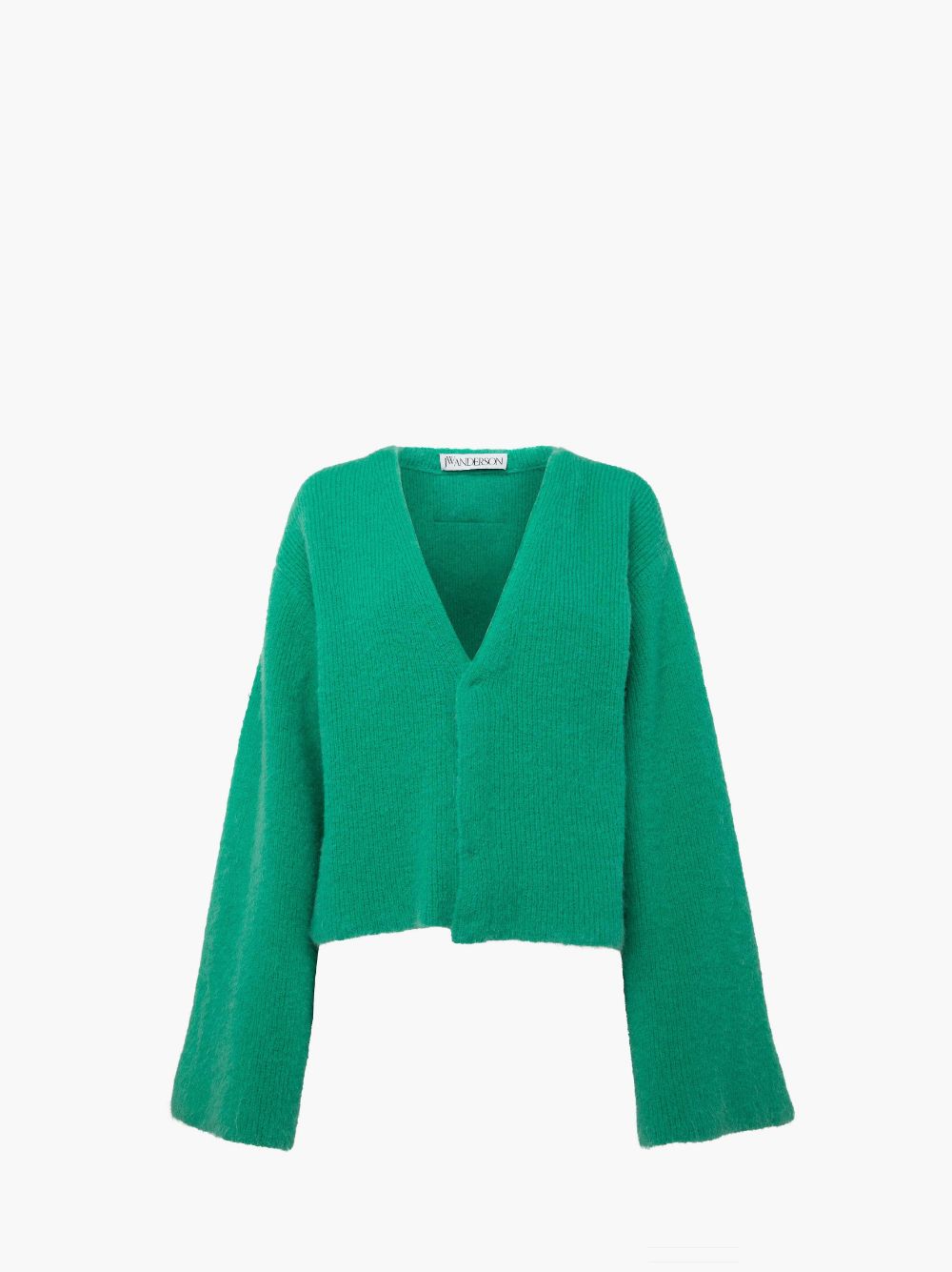 V-NECK CARDIGAN in green | JW Anderson US