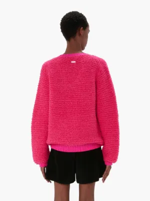 ブークレ Vネックセーター in ピンク | JW Anderson JP