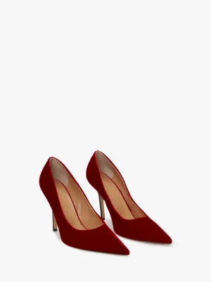 Offers Heels velvet red