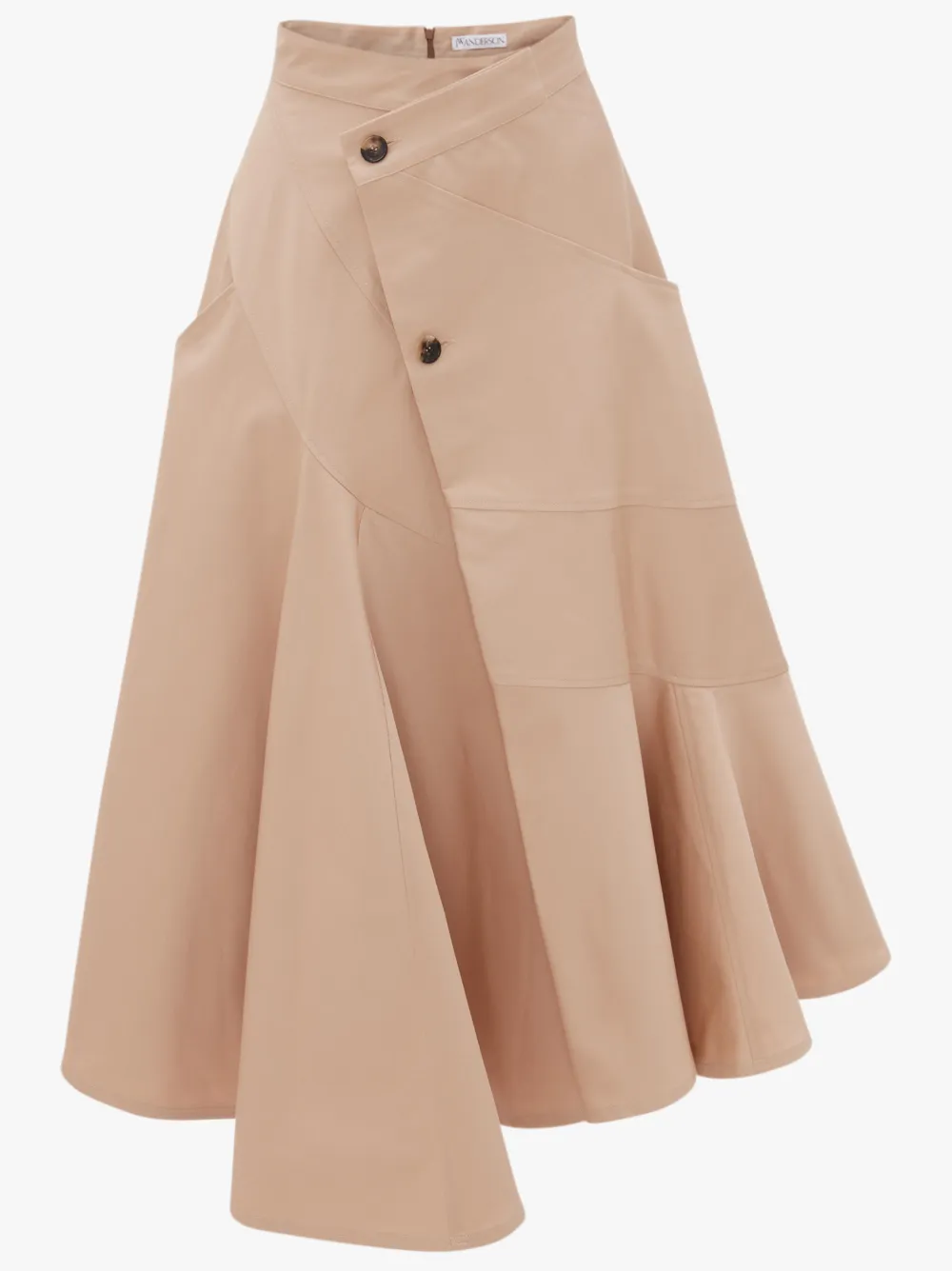 WRAP EFFECT SKIRT in neutrals JW Anderson FR