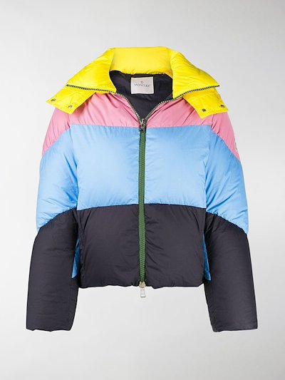 Jw Anderson X Moncler Bickly Padded Jacket Blue Modes