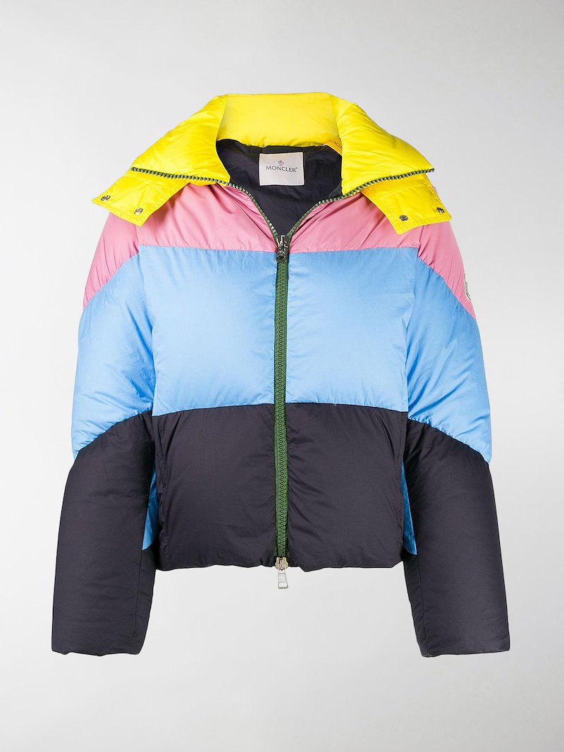Jw Anderson X Moncler Bickly Padded Jacket Blue Modes
