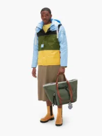 x Moncler tote bag in green | JW Anderson US
