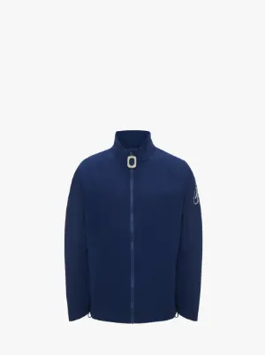 Zip front track discount jacket