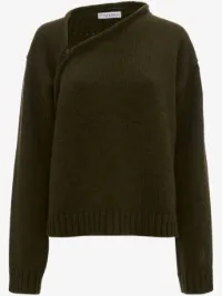 公式通販サイトセール ZIP US Anderson JW | green in JUMPER NECKLINE トップス