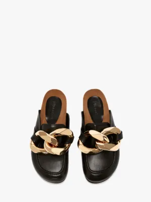 極美品】JW ANDERSON チェーン レザー ローファー サンダル | www