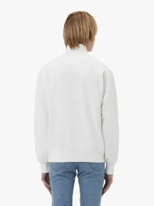 PADLOCK HALF ZIP SWEATSHIRT in white | JW Anderson