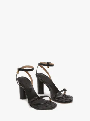 ヒールサンダル in ブラック | JW Anderson JP