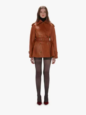 ショート トレンチジャケット の ブラウン | JW Anderson JP