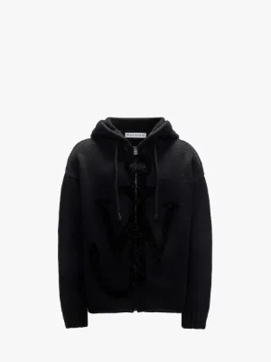 JW ANDERSON ハーフジップ スウェット ブラック