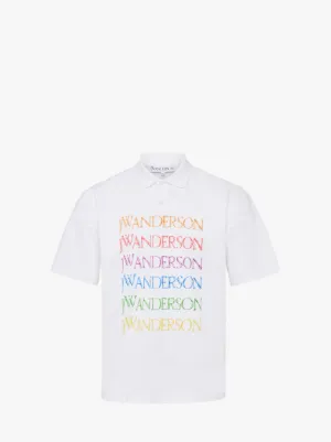 プライドカプセル ロゴ ポロシャツ の ホワイト | JW Anderson JP