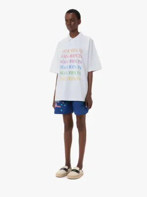 プライドカプセル ロゴ ポロシャツ の ホワイト | JW Anderson JP