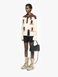 ブラック スエード ローファー 装飾付き | JW ANDERSON | NET-A
