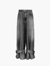 バックル カフ デニムジーンズ in グレー | JW Anderson JP バックル カフ デニムジーンズ in グレー | JW Anderson JP
