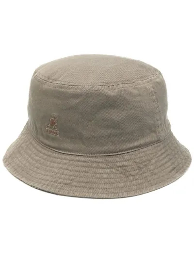 embroidered-logo bucket hat | Kangol 