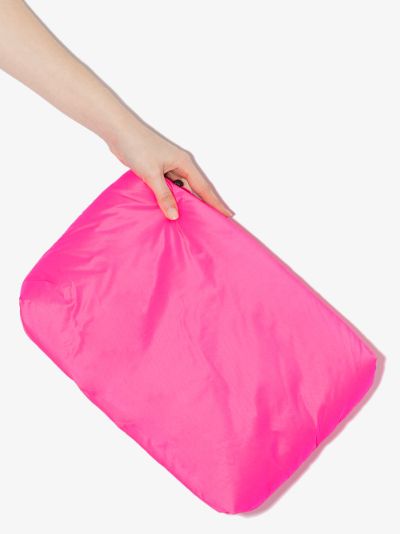 hot pink clutch bag