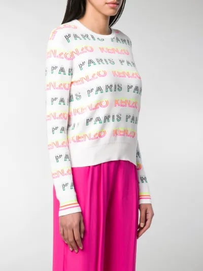 kenzo logo jumper