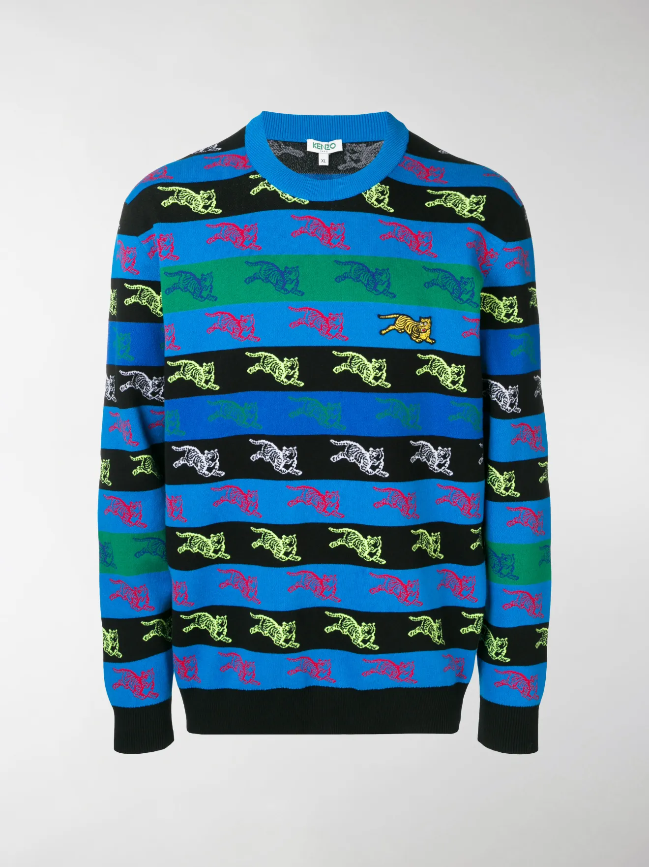 kenzo baby blue jumper