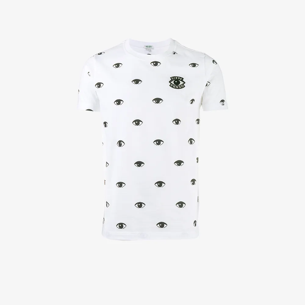 Eyes Allover ShirtBrowns T Print Kenzo tsCQrdh