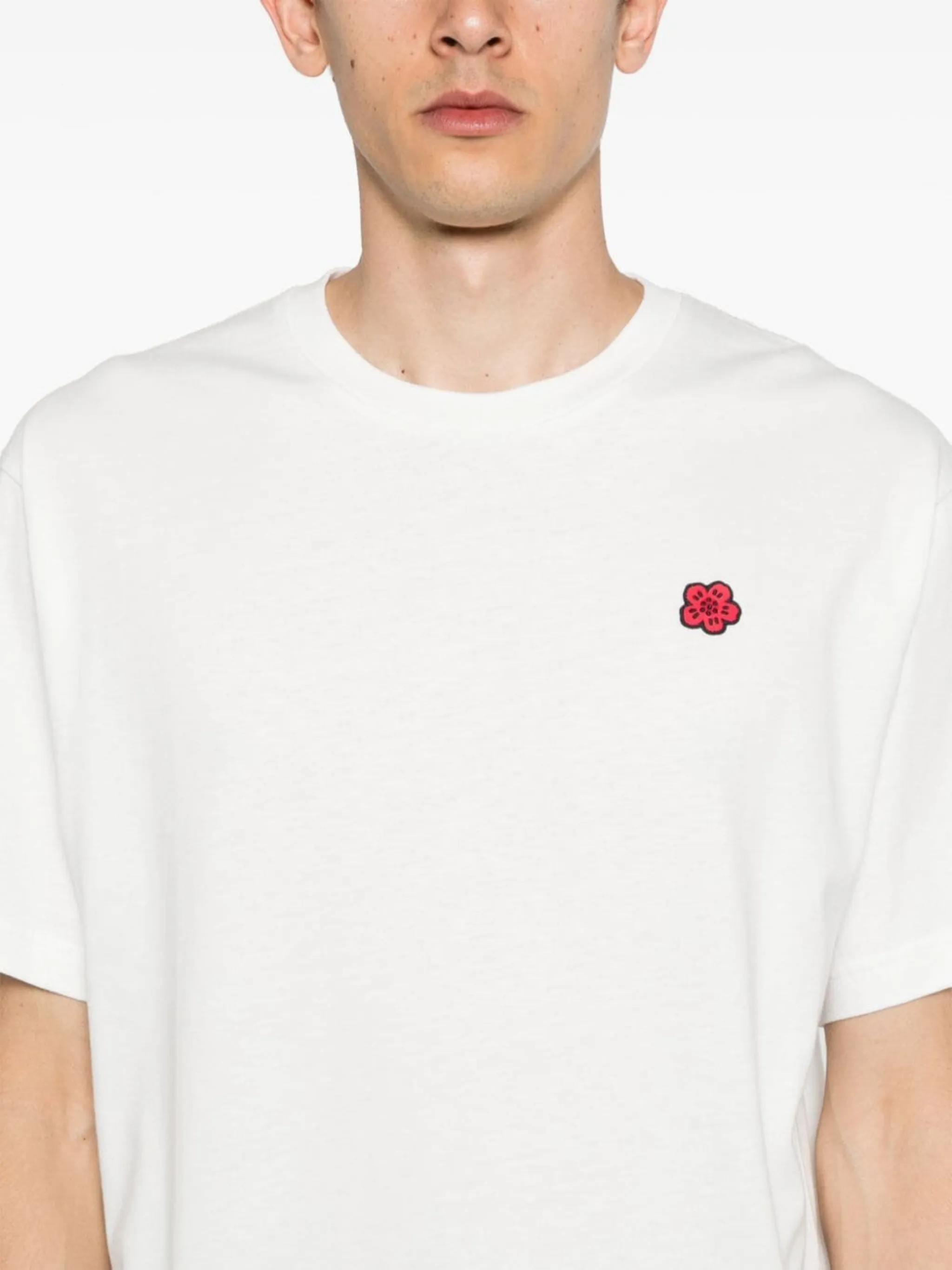 ★KENZO★ GATS Bokeh Flower 20 Short Sleeve T-Shirt White FF White Kenzo Paris Boke Flower 2.0 T-shirt by Kenzo on Sale